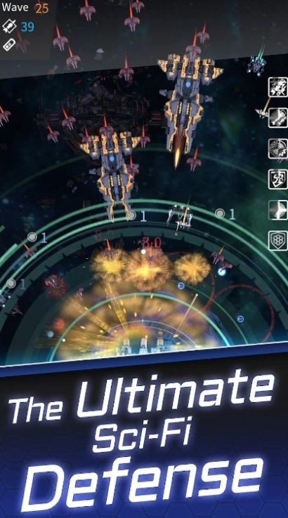 宇宙战争放置塔防游戏(Space Wars)图1