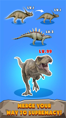 Merge Survival: Dino Evolution