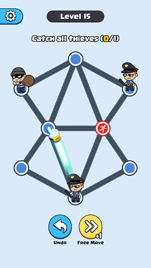 Catch the thief: Super Police图3