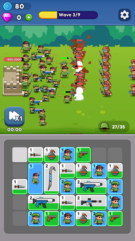 Bag War: Merge Battle图2