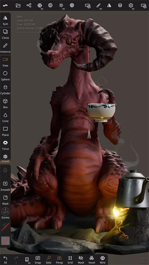 Nomad3D建模图2