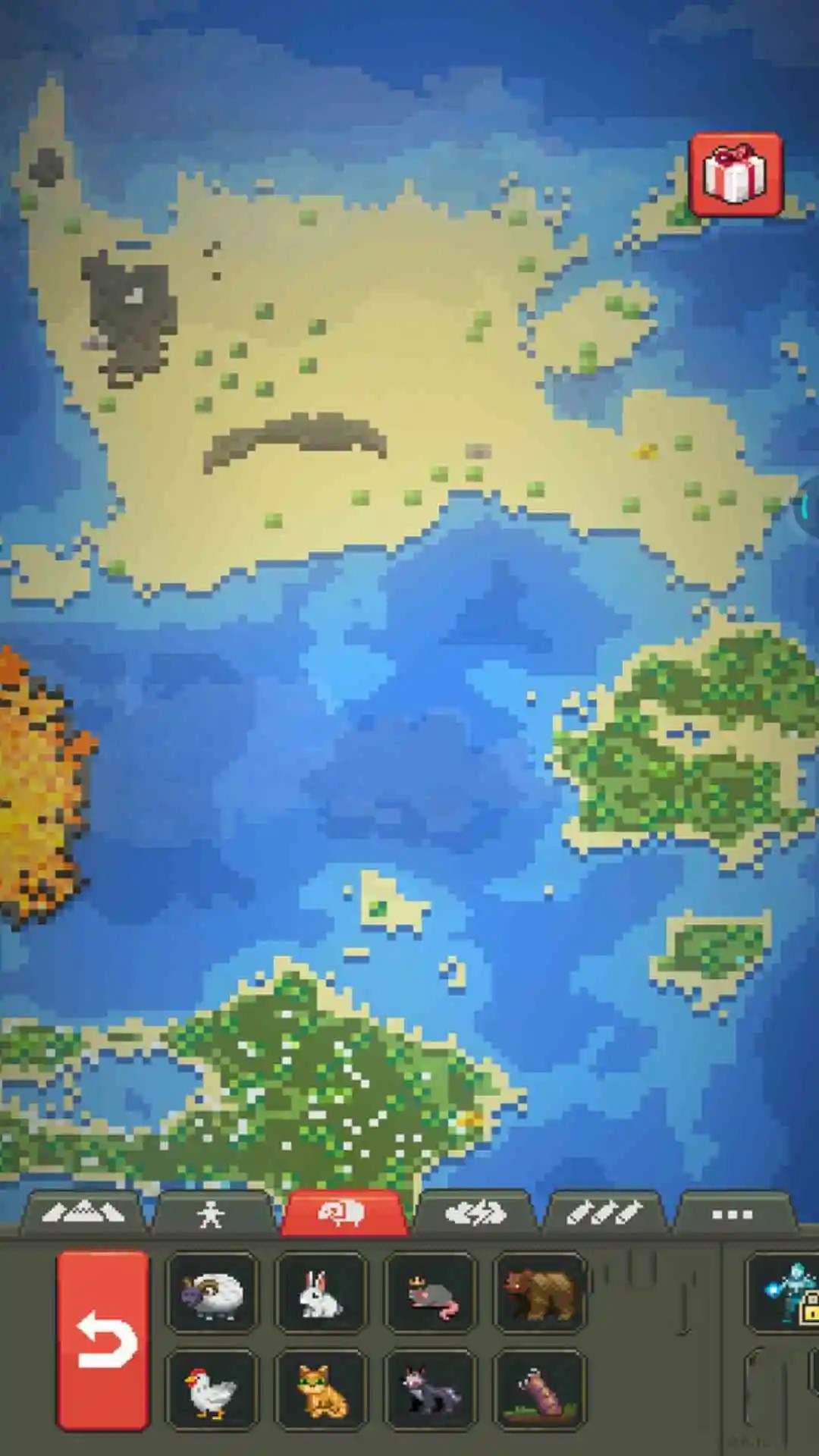 上帝之手：创造世界