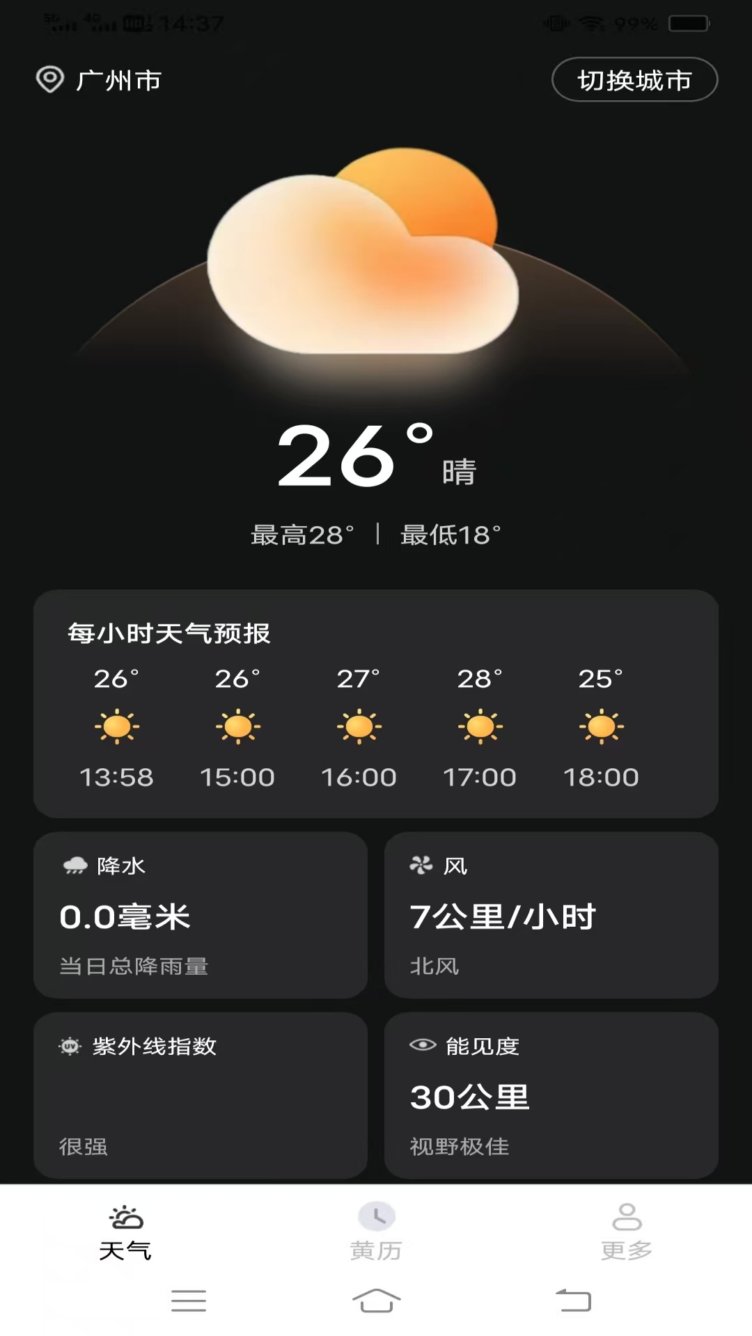 每日天气预告图1