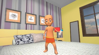 黄色房间里的恐怖宝宝图1