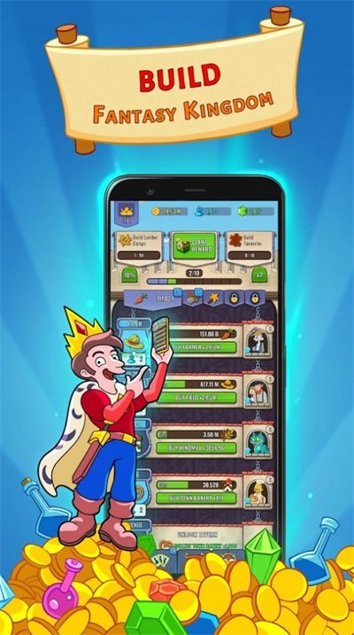 Hustle Kingdom: Idle Clicker图2