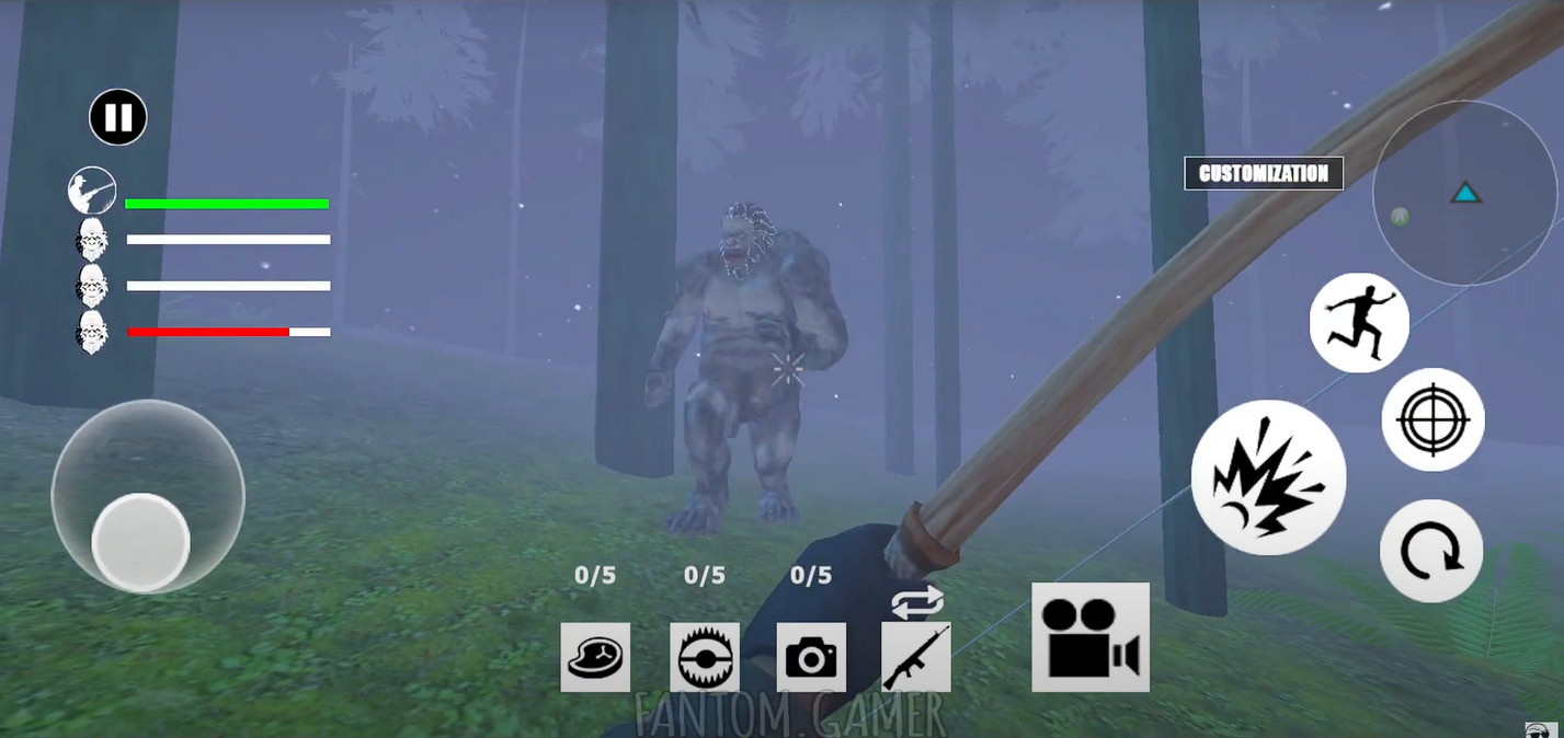 大脚怪狩猎：森林怪物图4