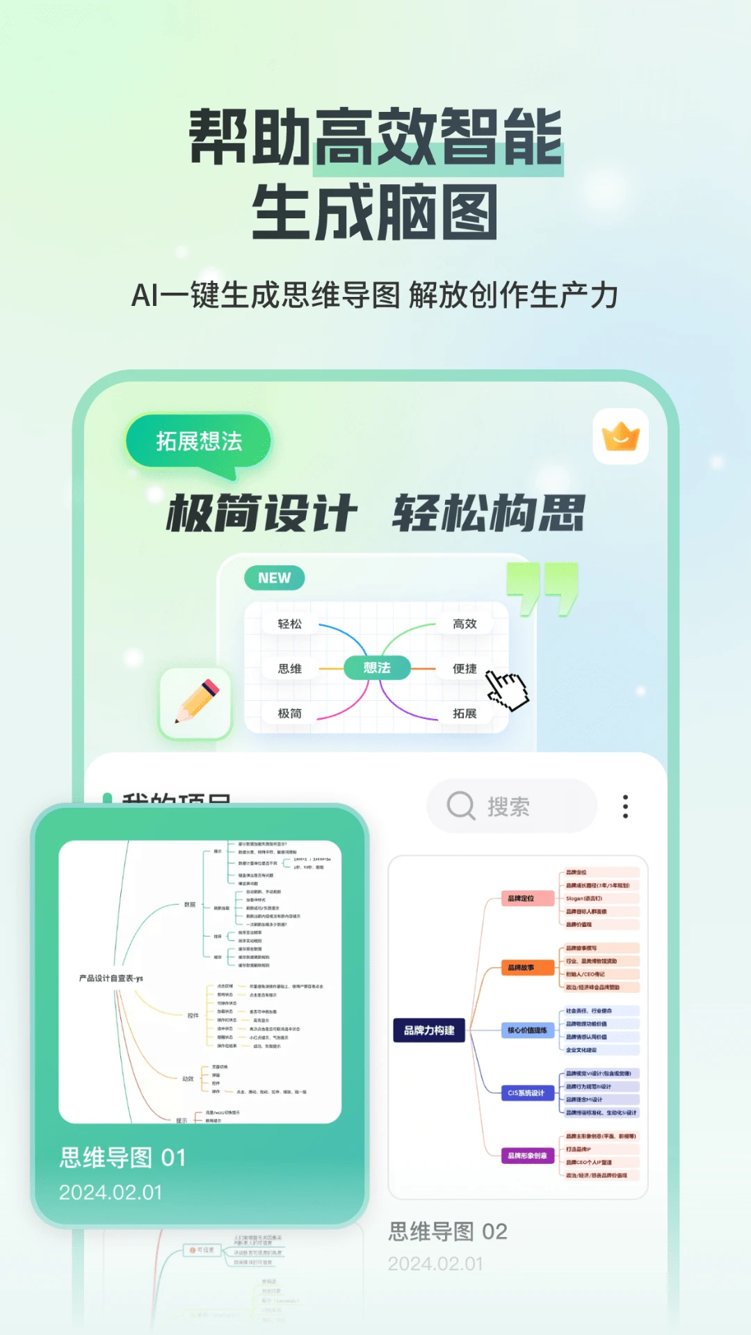 思维导图Mind简作图1