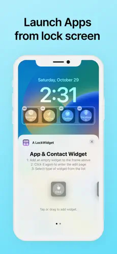 TopWidget: Lock Screen Widgets图4