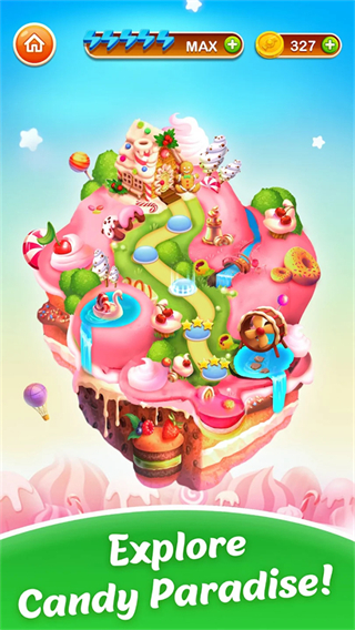 糖果缤纷消全关卡解锁版图3