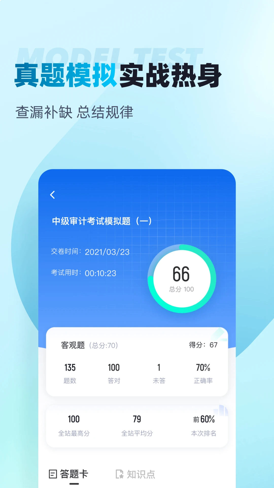 中级审计师考试聚题库图3