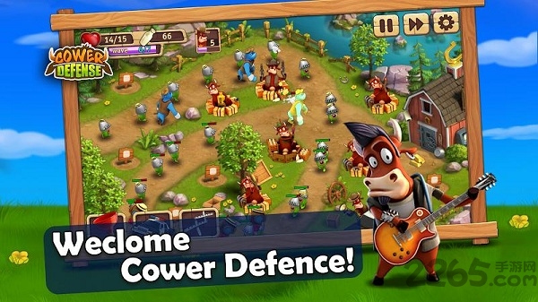 公牛大战外星人手机版(Cower Defense)图1