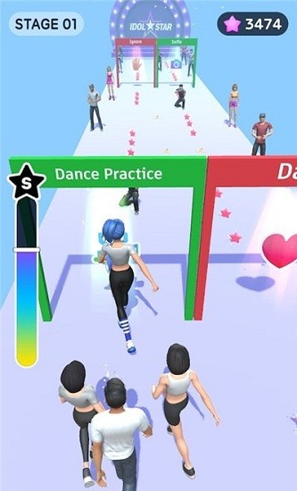 偶像明星走秀游戏图1