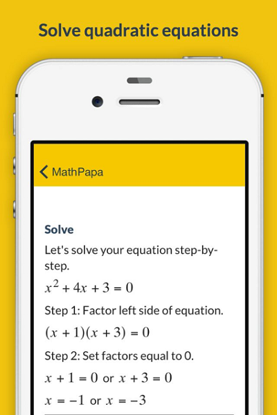 Math Papa代数计算器图3
