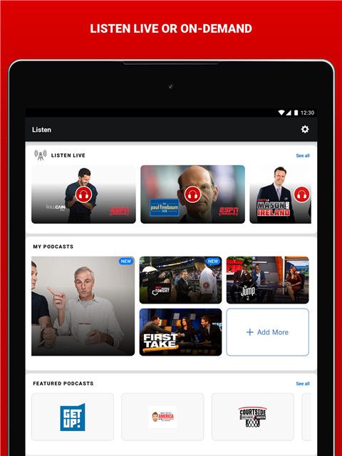 ESPN体育在线直播官方正版 v8.7.0 安卓版图5