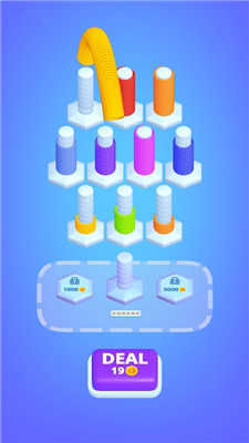 Thread Sort: Rope Color Puzzle图2