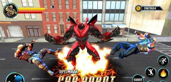 汽车机器人战斗图1