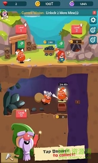 矮人大亨无限金币版(Idle Dwarf Tycoon)图2