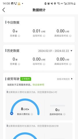 有滴出行网约车主图4