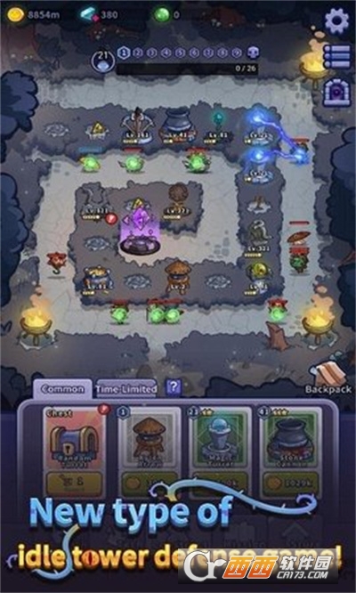 闲置塔防黑色森林最新版