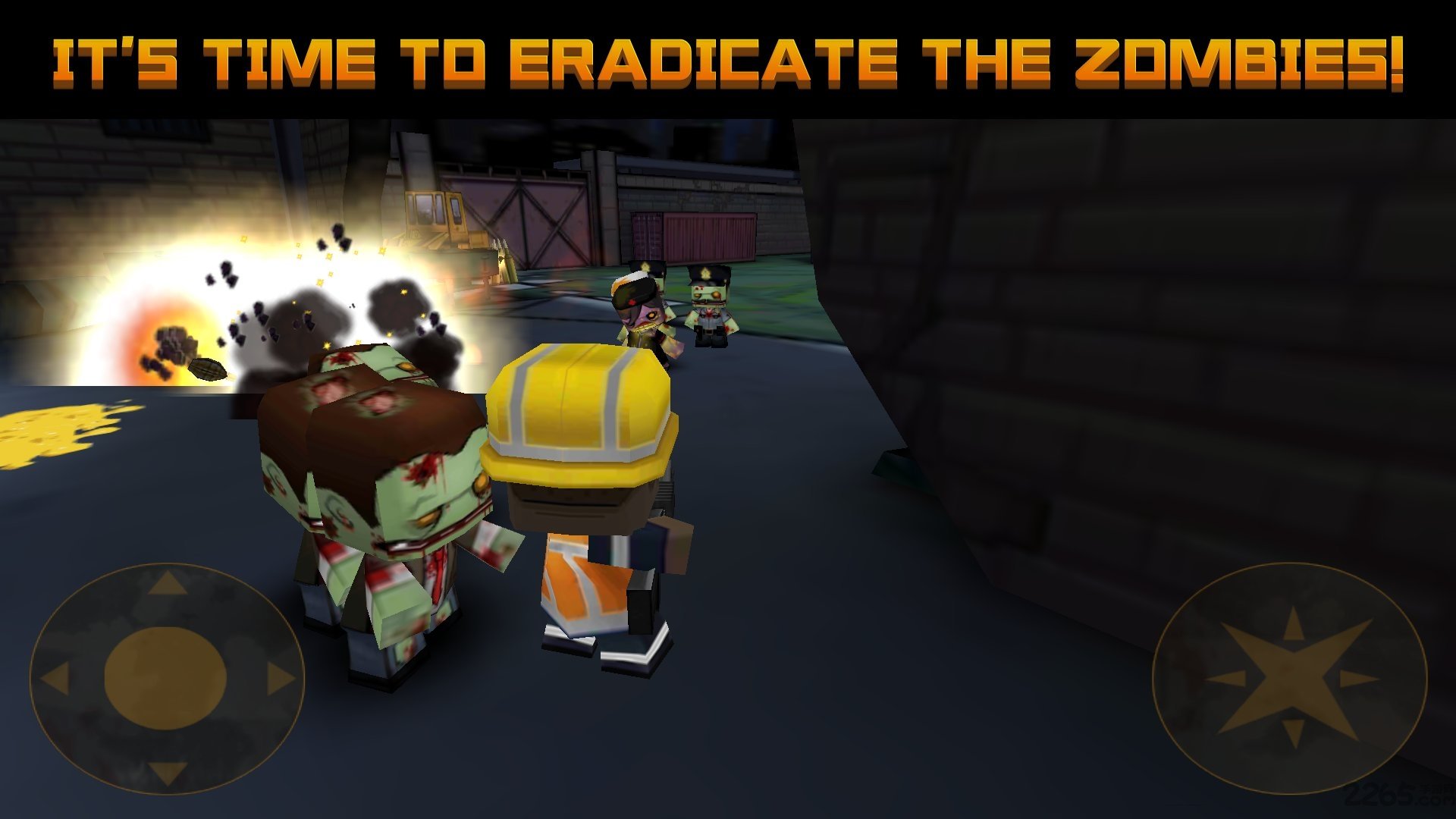 Call of Cube Zombie: Save My World图2