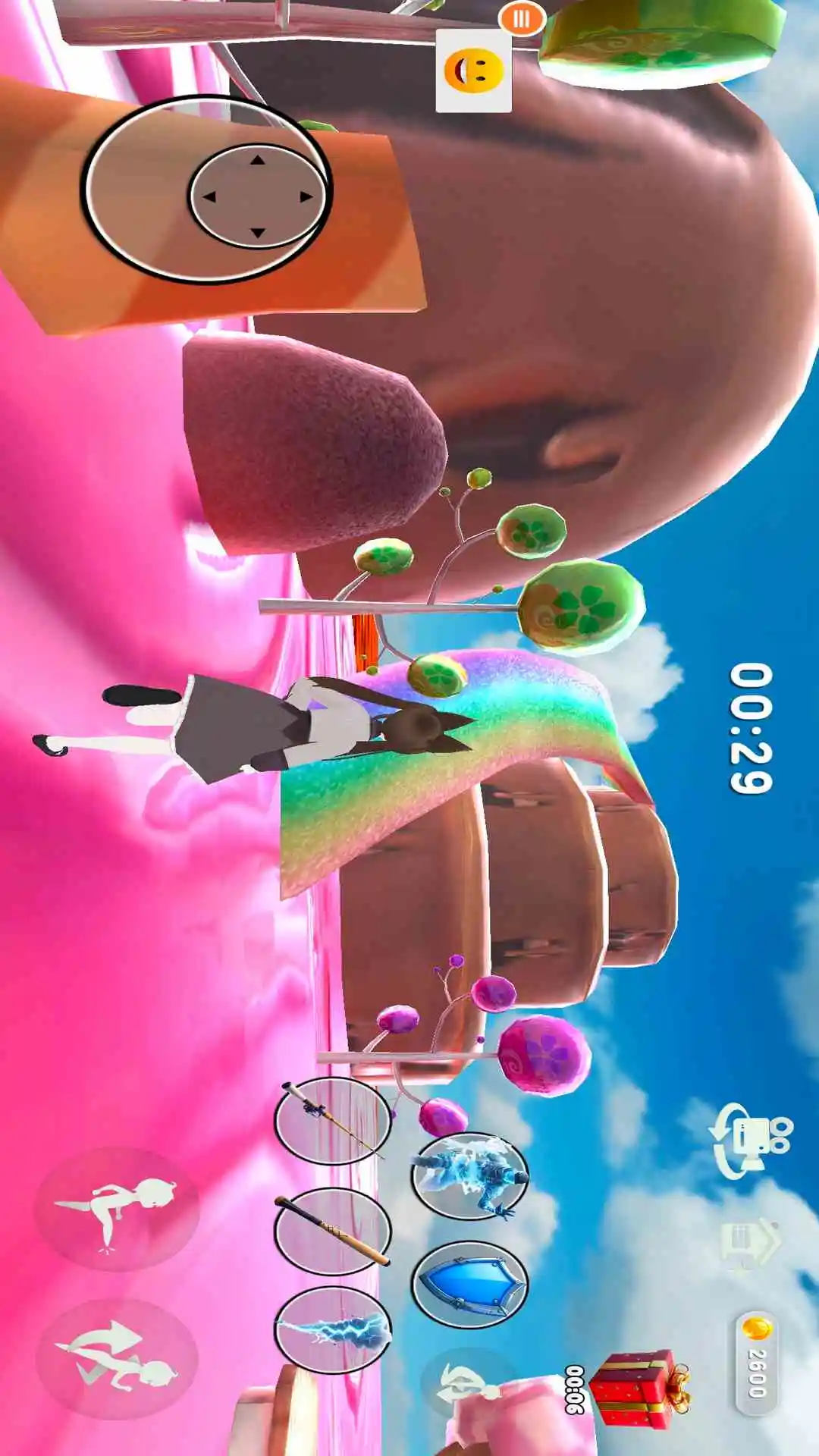 动漫女孩跑步图3