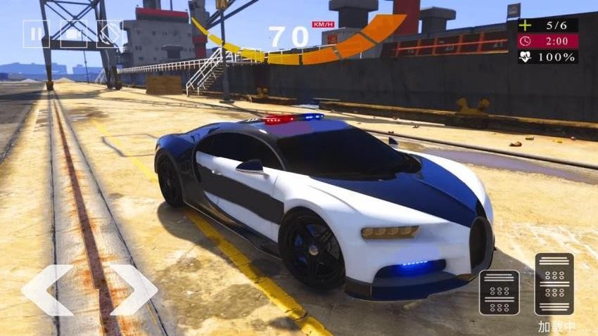 警车追逐驾驶图1