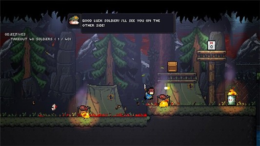 像素魂斗罗无赖战术图3