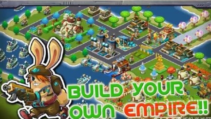 兔子帝国全面战争无限金币版图1