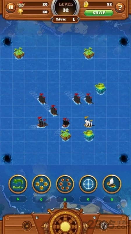 七艘战舰海盗海游戏图2