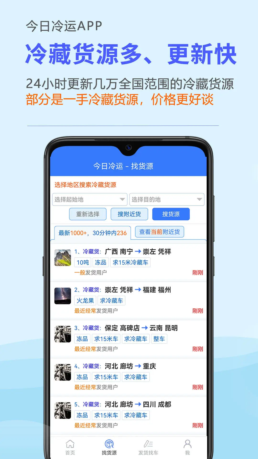 今日冷运 今日冷运