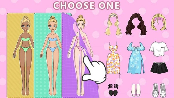 魔法纸娃娃diy换装游戏(Magic Paper Dolls)图3