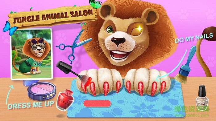 丛林动物沙龙(Jungle Animal Salon)
