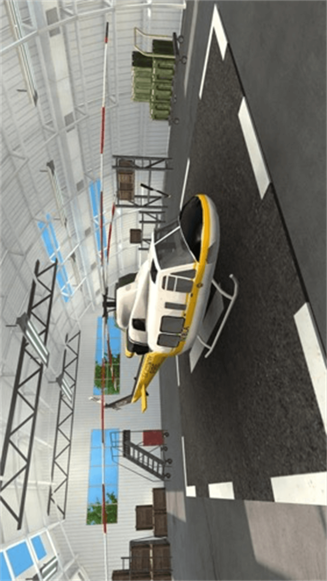 模拟直升机飞行