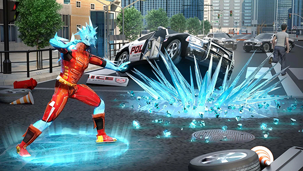 冰封城市英雄最新正版(Snow Storm Superhero)图1