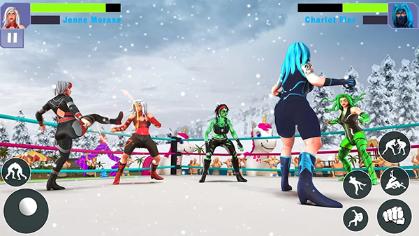 Bad Girls Wrestling Game安装器图3