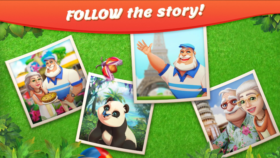 ❤️ Tropical Forest Match 3 Story图5