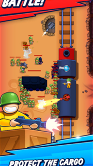 火车突袭放置塔防