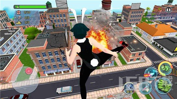 怪兽毁灭城市图1