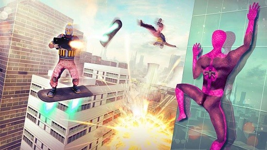 暗黑蜘蛛侠飞翔都市最新版图4