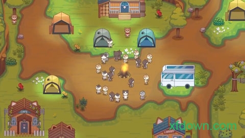 猫咪露营地图3