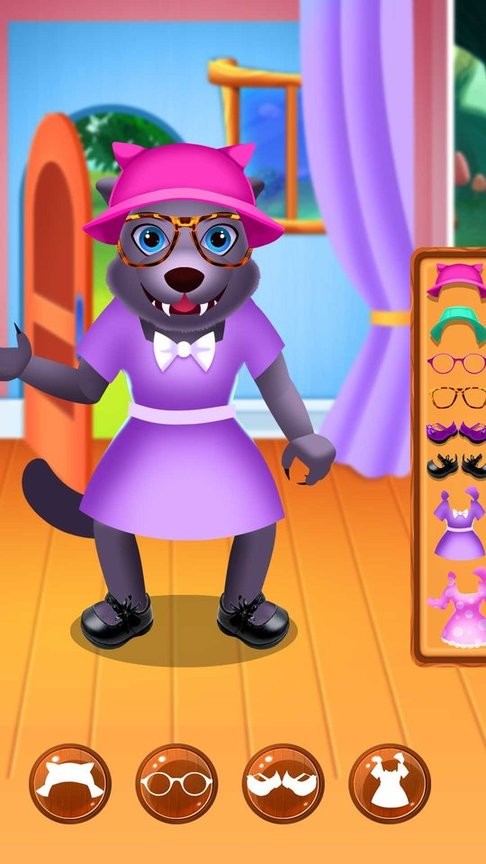 芭比公主智斗大灰狼最新版图1