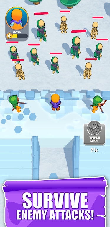 保卫城墙作战图1