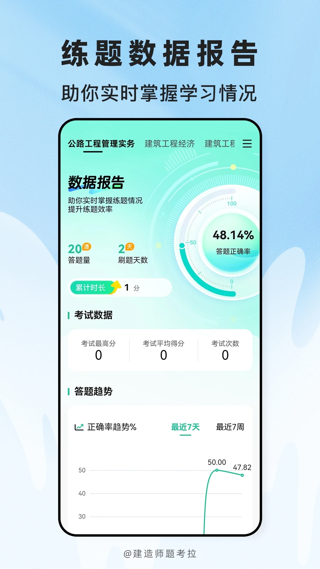建造师题考拉