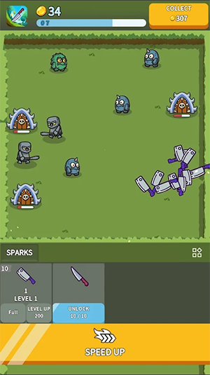 Knife Master: Idle Merge Game图3