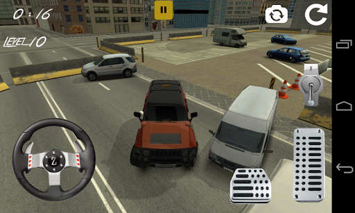 愤怒的悍马停车场