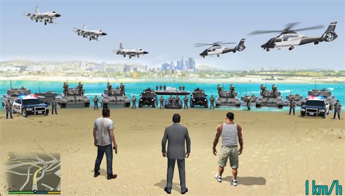 黑帮盗窃汽车维加斯城图3