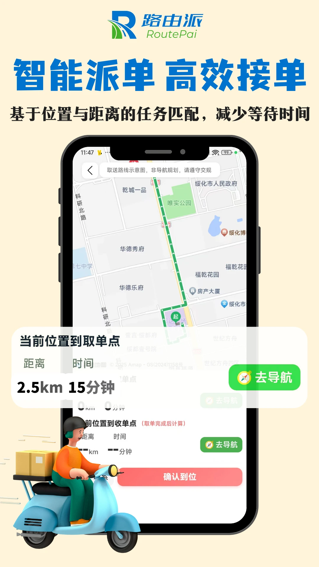 路由派骑手版图1