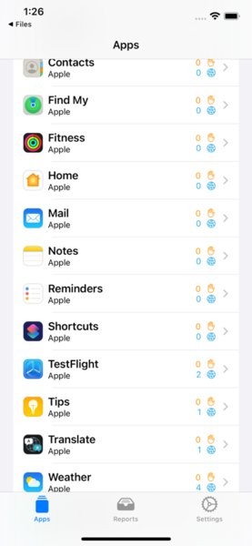 隐私洞见app(App Privacy Report)图1