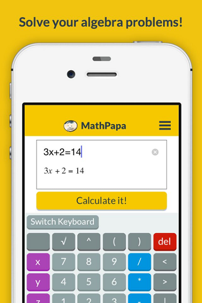 Math Papa代数计算器图4