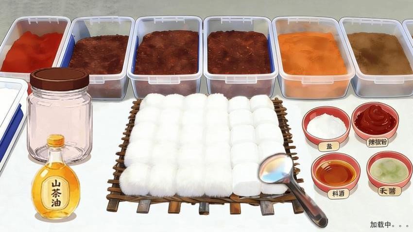 彩虹霉豆腐制作